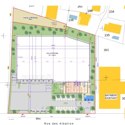 Locaux d'activité A LOUER de 3 643 m² non divisibles a MIONS