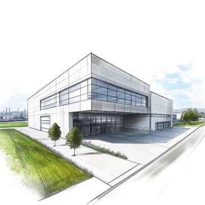 Locaux d'activité A VENDRE OU A LOUER de 2 400 m² divisibles à partir de 900 m² a DARDILLY