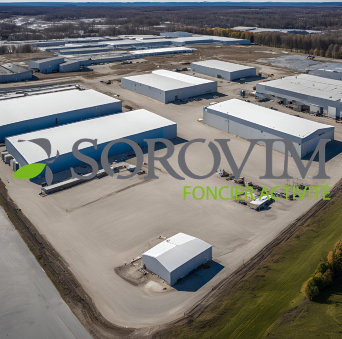 Terrain BEFA de 9 000 m² divisibles a CHASSIEU