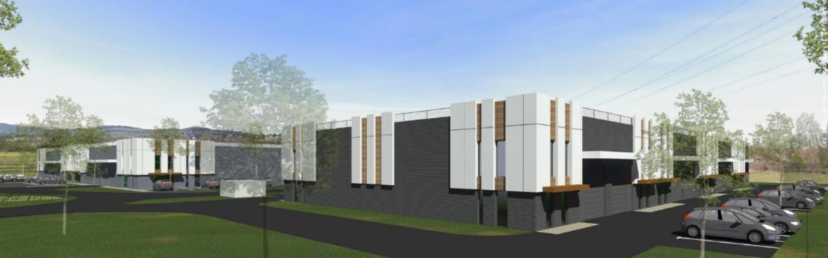 Locaux d'activité VEFA de 11 984 m² divisibles à partir de 187 m² a SAINT LAURENT D'AGNY