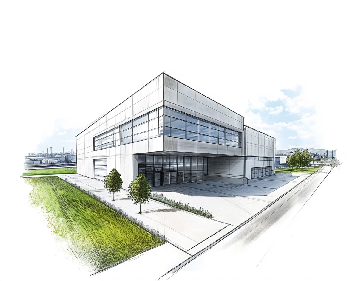 Locaux d'activité A VENDRE OU A LOUER de 2 400 m² divisibles à partir de 900 m² a DARDILLY