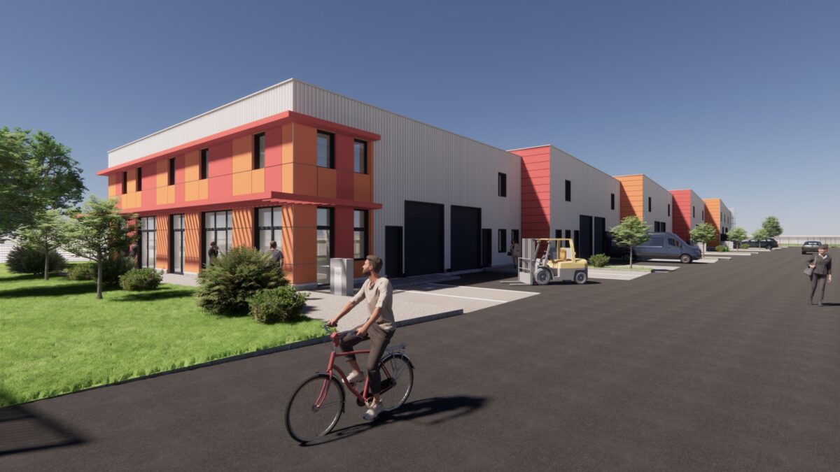 Locaux d'activité A VENDRE de 3 215 m² divisibles à partir de 164 m² a SAINT DENIS LES BOURG