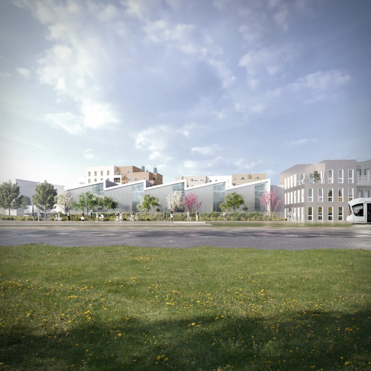 Locaux d'activité A VENDRE de 1 441 m² non divisibles a VAULX EN VELIN