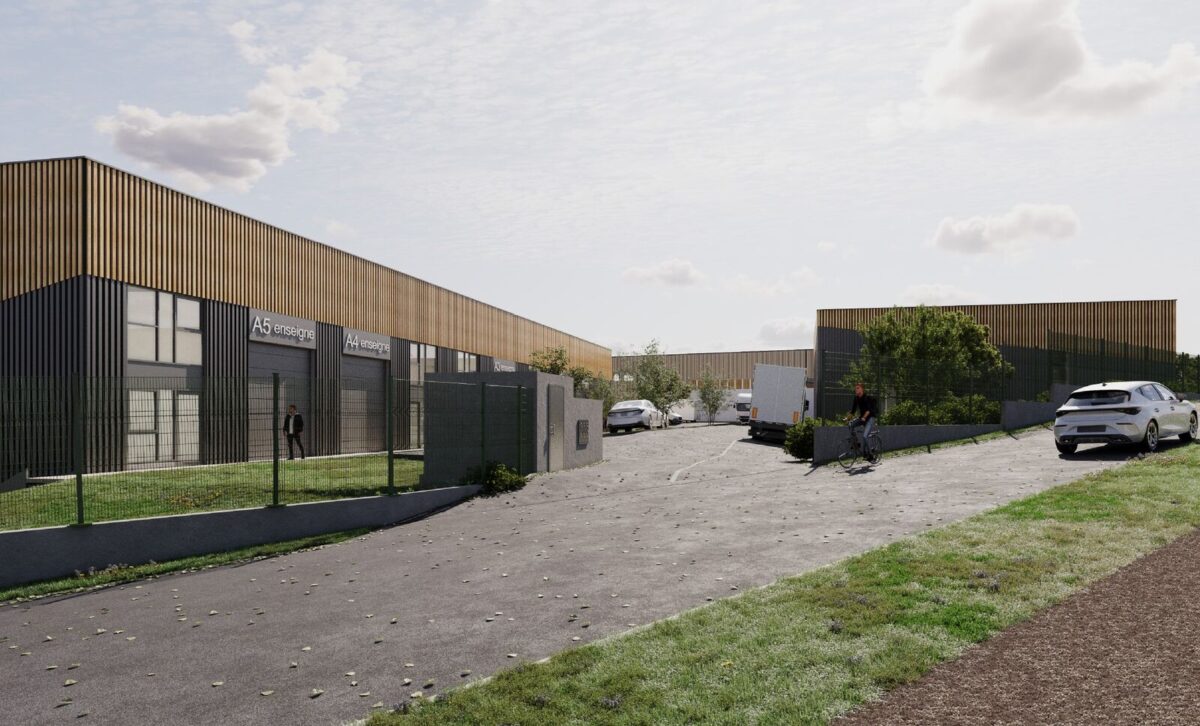 Locaux d'activité A VENDRE de 1 211 m² divisibles à partir de 176 m² a CHAPONOST