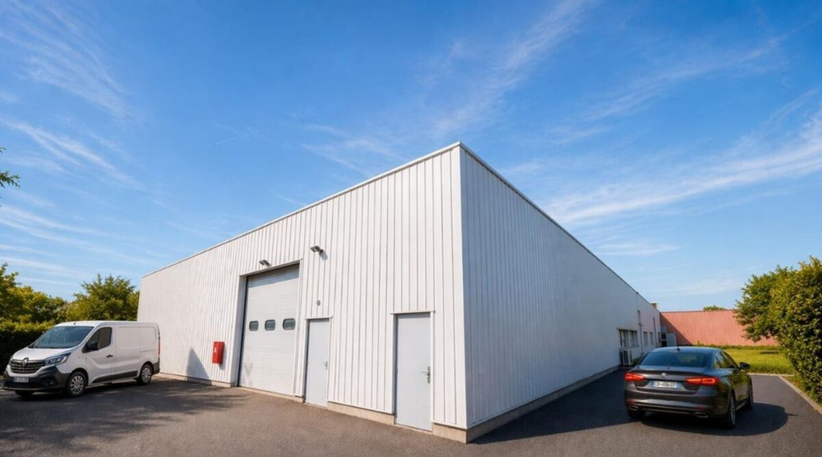 Locaux d'activité A VENDRE OU A LOUER de 1 970 m² non divisibles a BRON