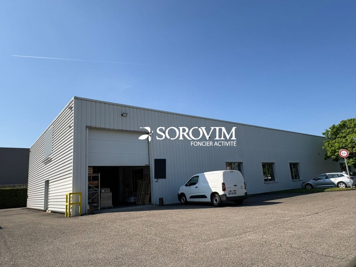 Locaux d'activité A VENDRE de 1 400 m² non divisibles a DECINES CHARPIEU