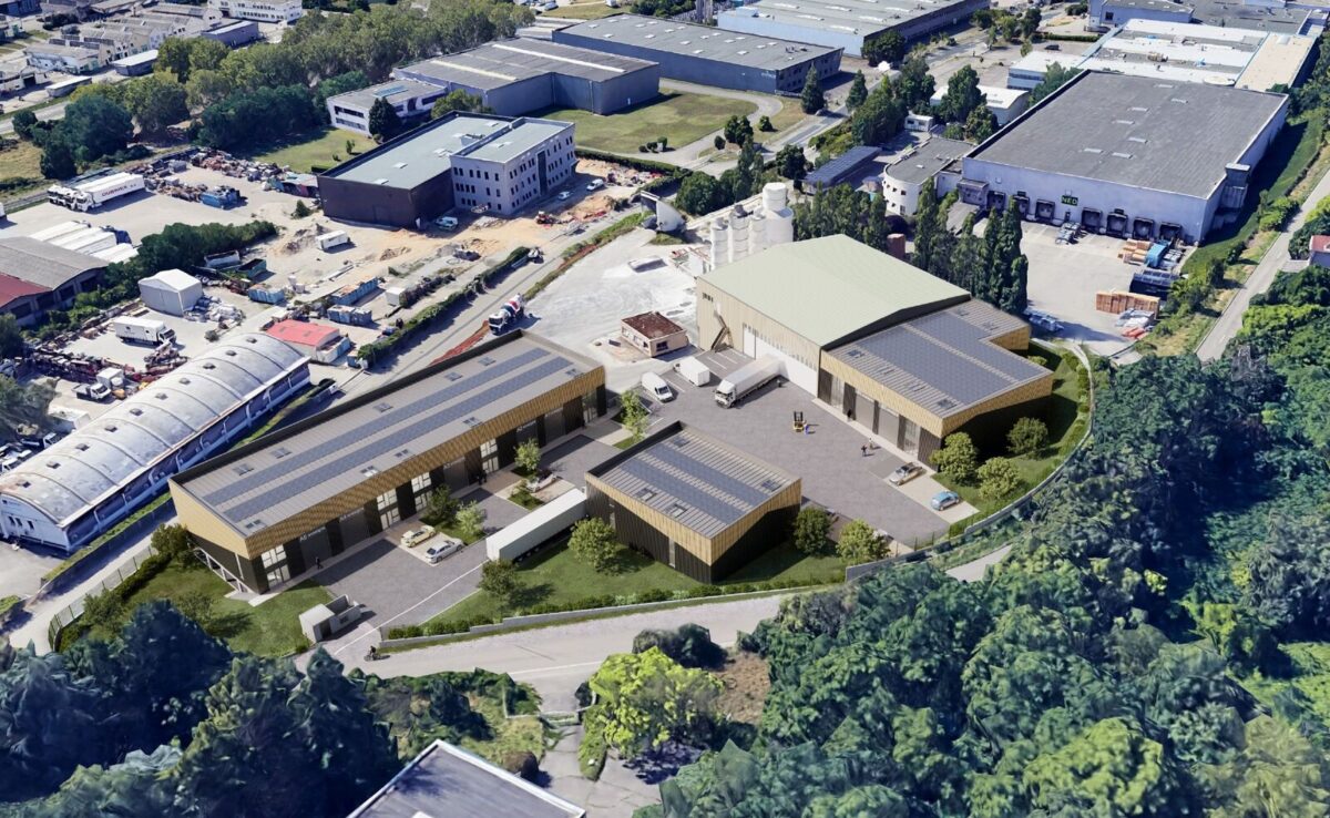 Locaux d'activité A VENDRE de 1 211 m² divisibles à partir de 176 m² a CHAPONOST