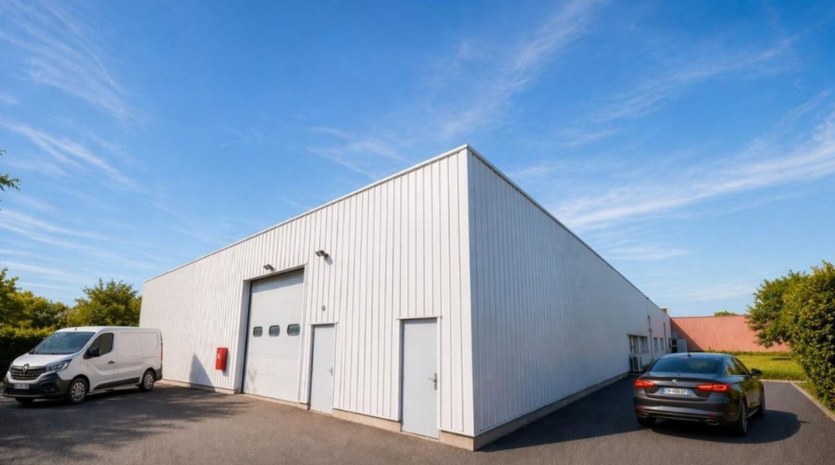 Locaux d'activité A VENDRE OU A LOUER de 1 970 m² non divisibles a BRON